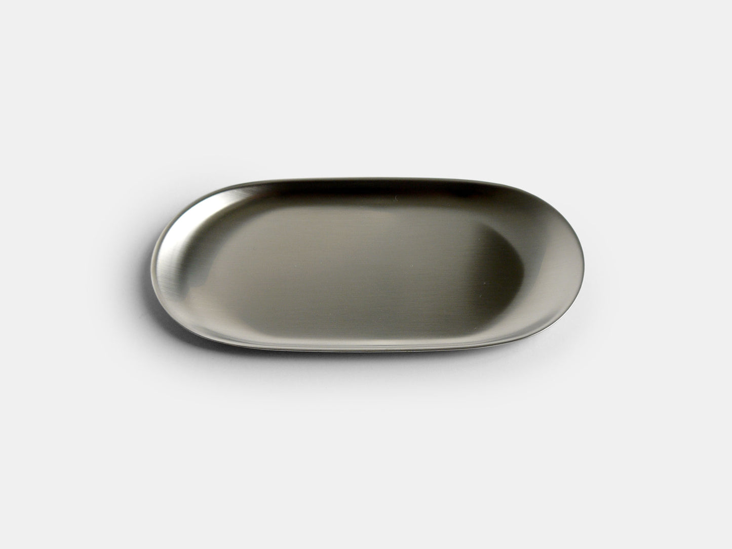 Uni Brushed Steel Tray
