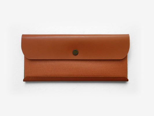 Leather / Cotton Pen Case